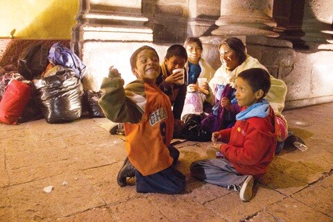 SJR: 520 indígenas acuden a albergue