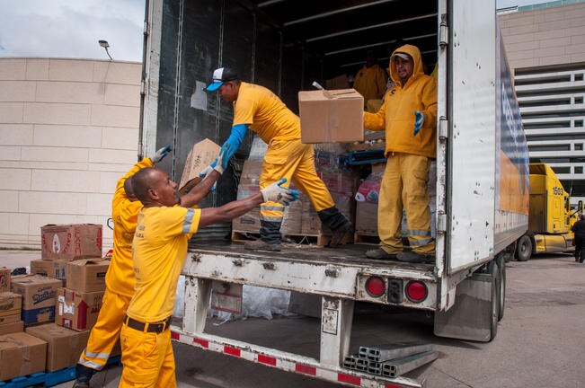 La capital ha entregado 104 toneladas de  víveres: Marcos Aguilar Vega