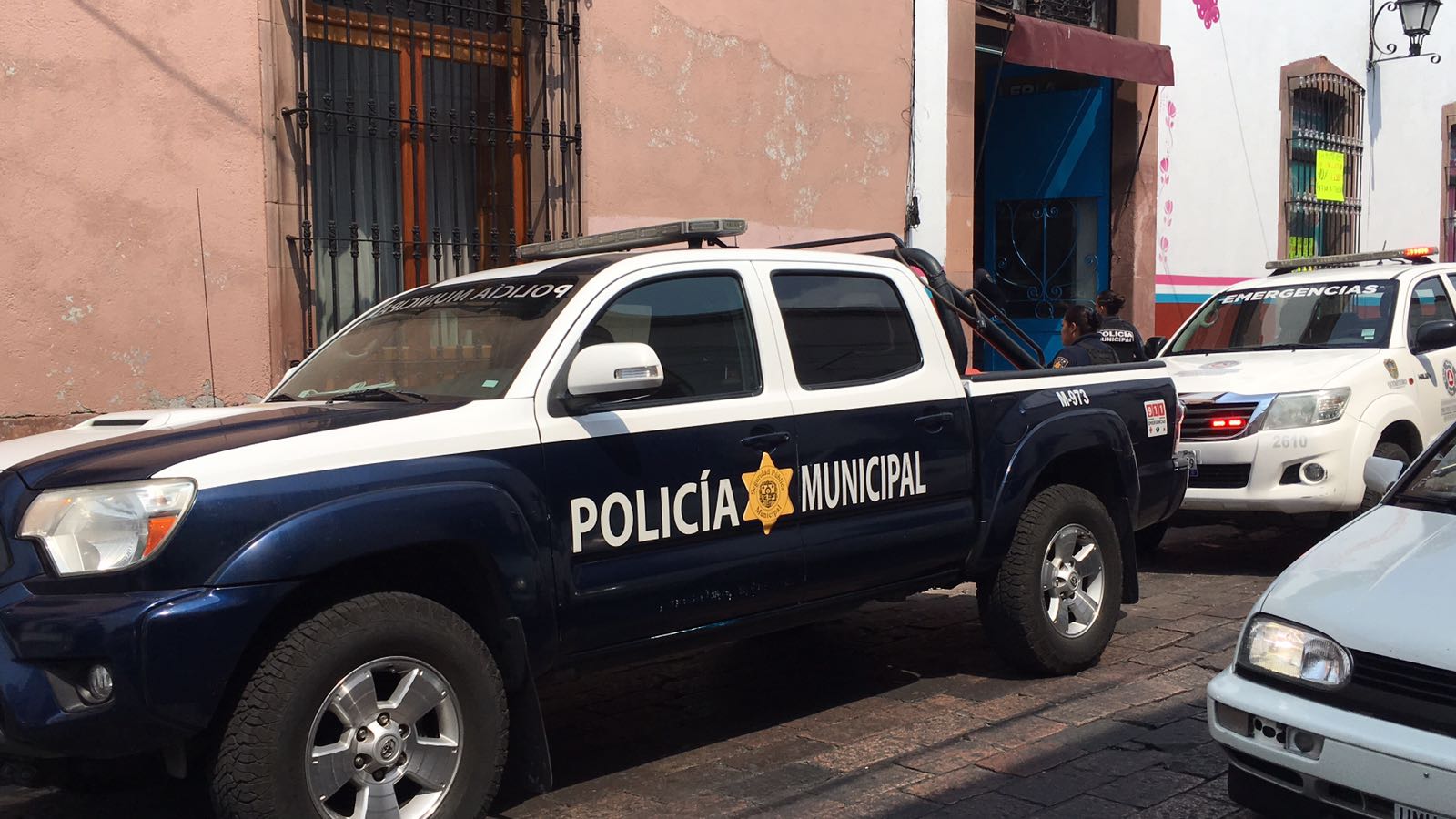 Cae de 8 metros en remodelación del Centro Histórico