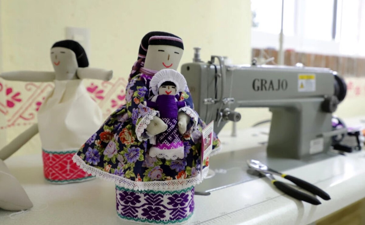 Muñecas que preservan la identidad y tradición de Querétaro. Foto: Querétaro Travel.