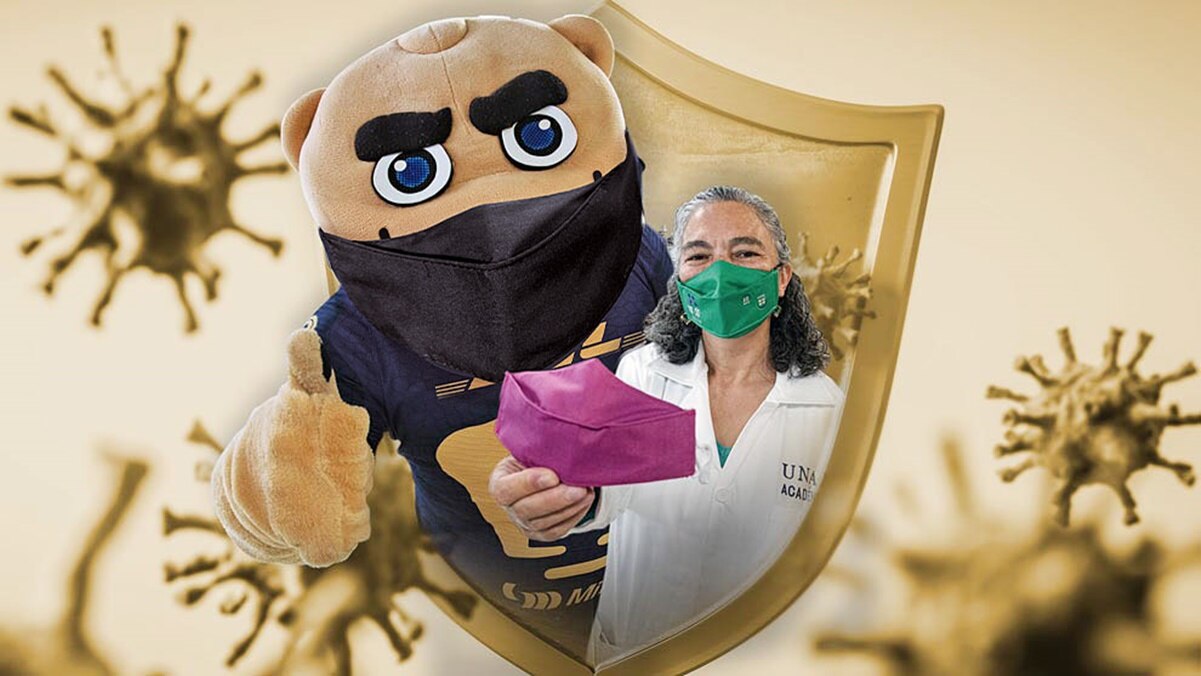 Expertos de la UNAM crean cubrebocas que inactiva al Covid-19