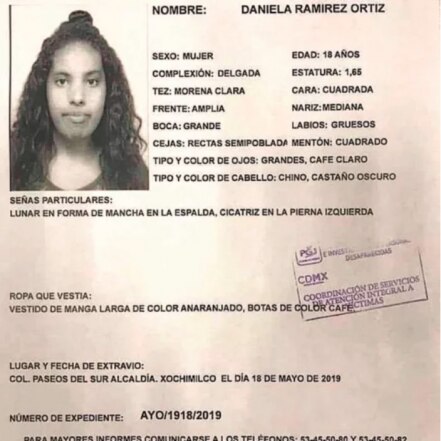 Karen, Daniela y Frida, ellas han sido secuestradas en Tlalpan