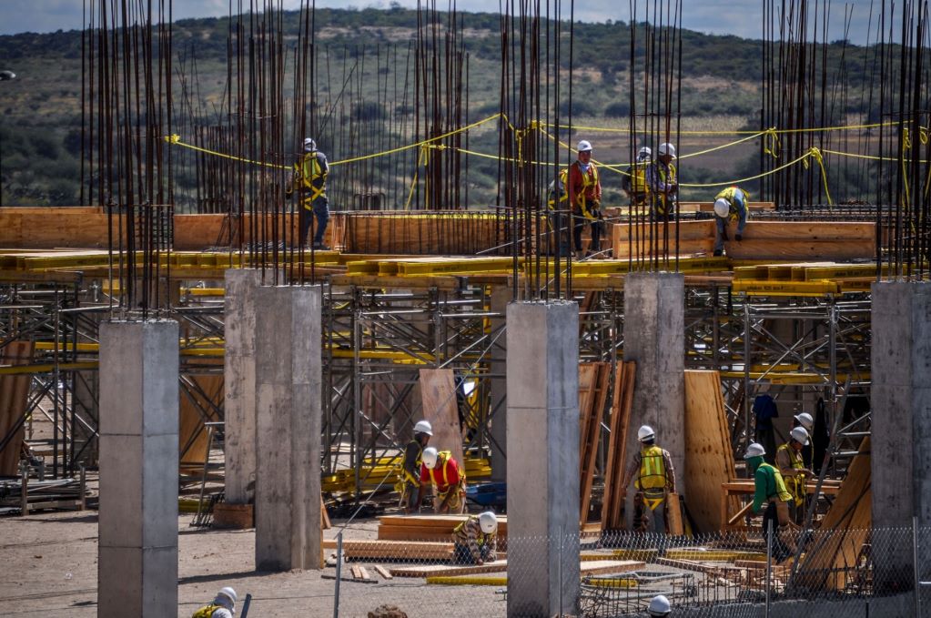 Crece 20% la industria de la construcción de enero a junio