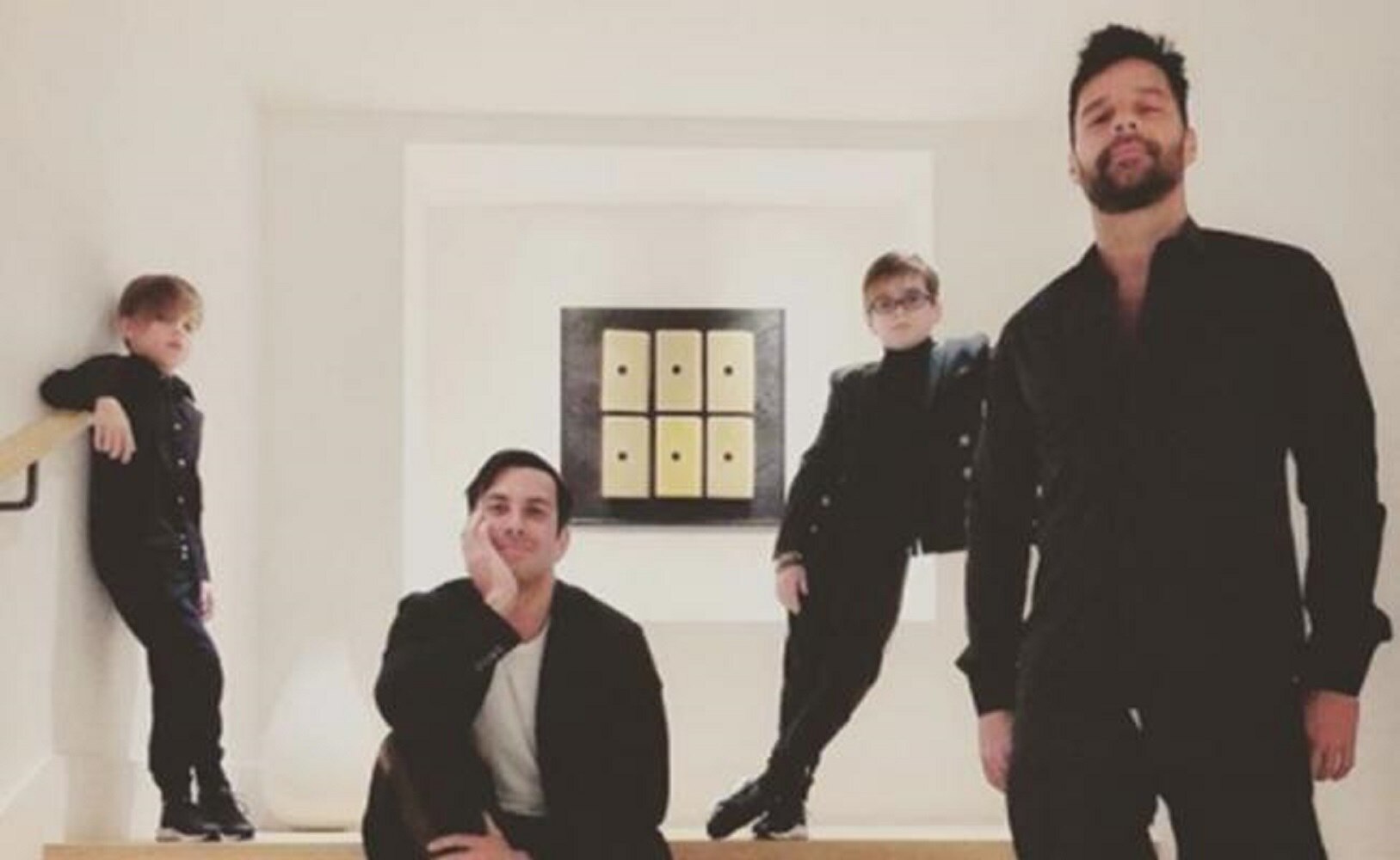 "¿Por qué tenemos dos papás?", le preguntan sus hijos a Ricky Martin