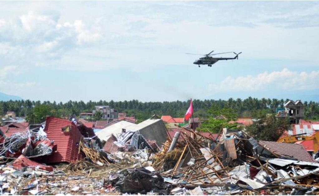 Más de mil 700 muertos en Indonesia