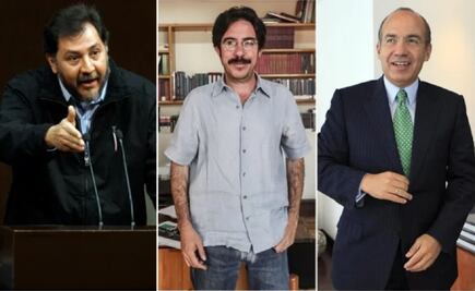 Calderón reprueba a embajador; "¿quién no ha robado un libro?", justifican Noroña y Salmerón