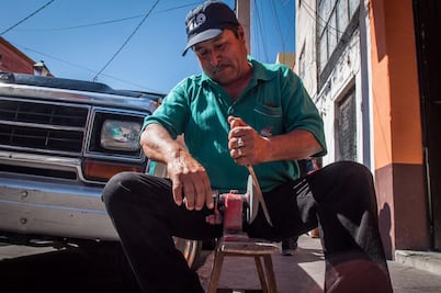 Afilador, un entrañable y viejo oficio