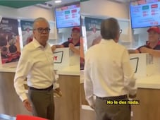 "Lord Donas": hombre protagoniza discusión en sucursal de Krispy Kreme en Querétaro