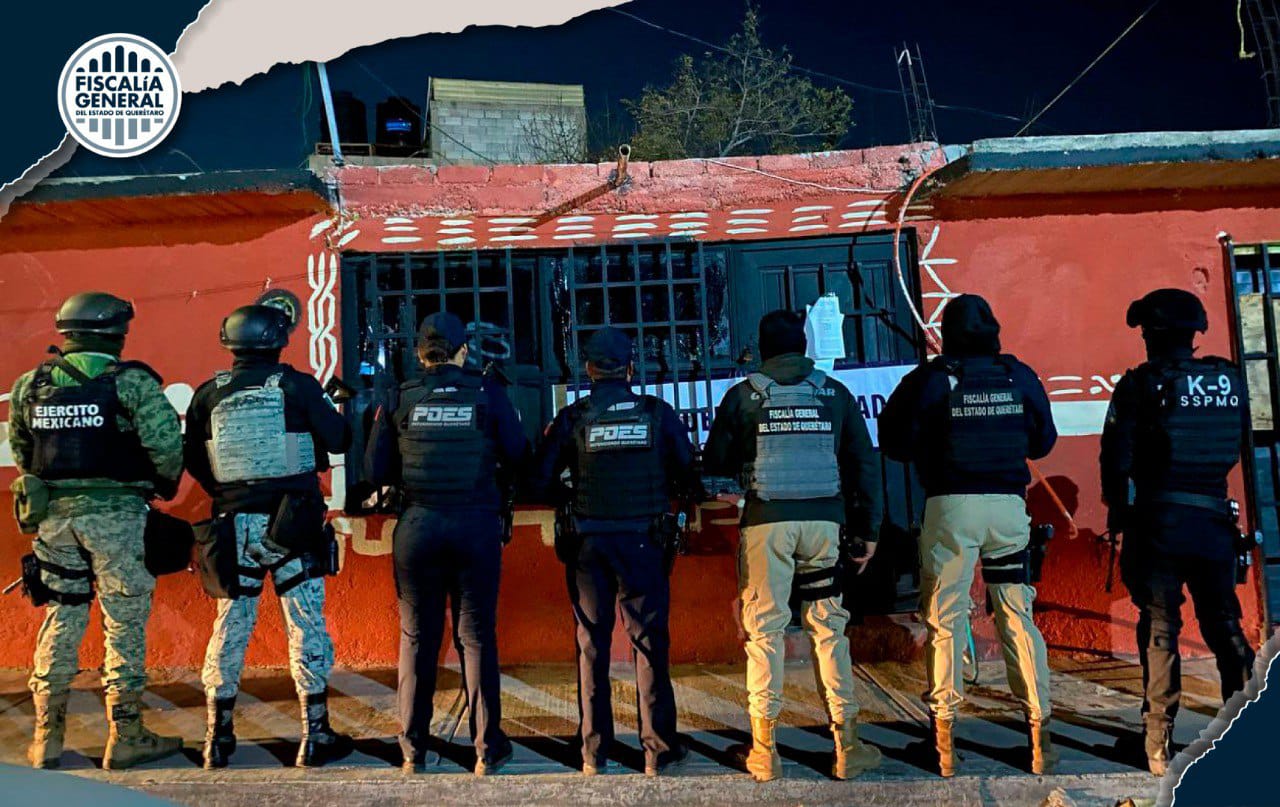 Detienen a 10 personas y aseguran indicios en operativo de Sinergia por Querétaro