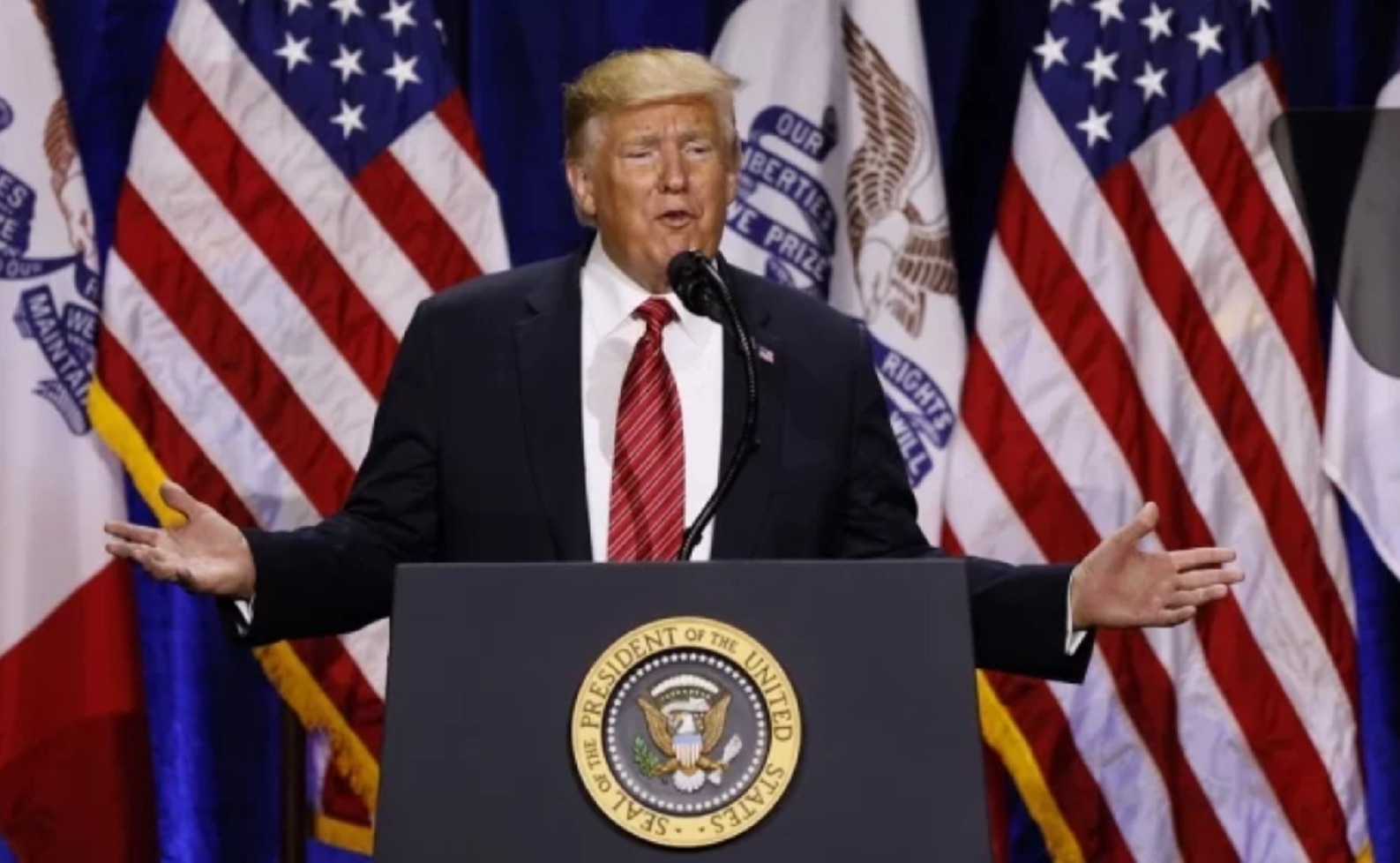 "Si México necesita ayuda contra estos monstruos, EU está listo", dice Trump por caso LeBarón