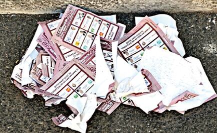 Aparecen boletas falsas en apoyo al PRI