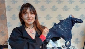 Angy León combina el arte y la naturaleza