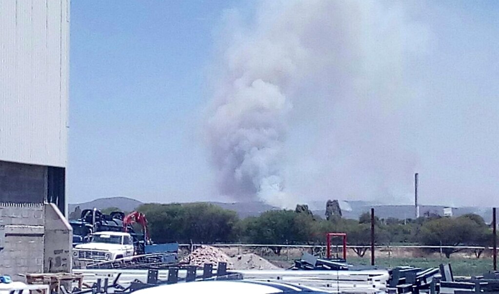 Fuerte incendio consume 500 hectáreas de pastizal