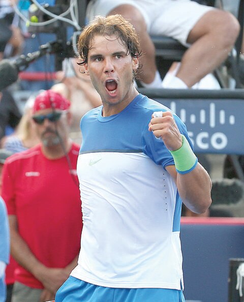 Todavía sin convencer, Nadal gana en Montreal