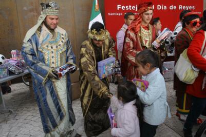 Celebran Día de Reyes