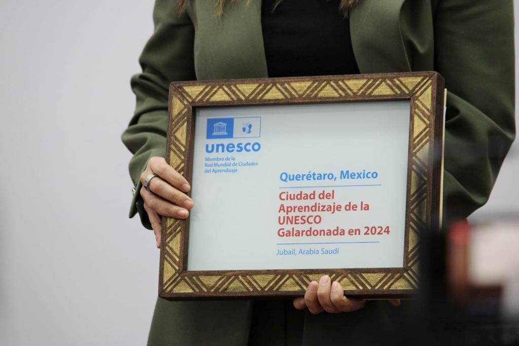 Querétaro se posiciona como la única urbe mexicana incluida entre las 10 ciudades galardonadas. Foto: Facebook Secretaría de Cultura del Municipio de Querétaro