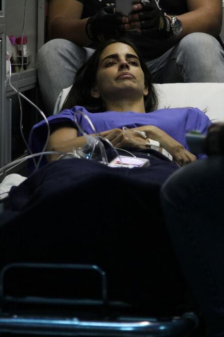 Luis Alberti, Christian Vázquez y Bárbara de Regil filmaron en locaciones de Iztapalapa. (FOTOS: CARLOS MEJÍA. EL UNIVERSAL)