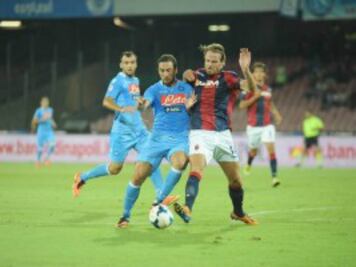 Higuaín sufre resbalón y es duda con Napoli