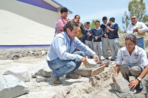 Huimilpan arranca obras en 3 localidades