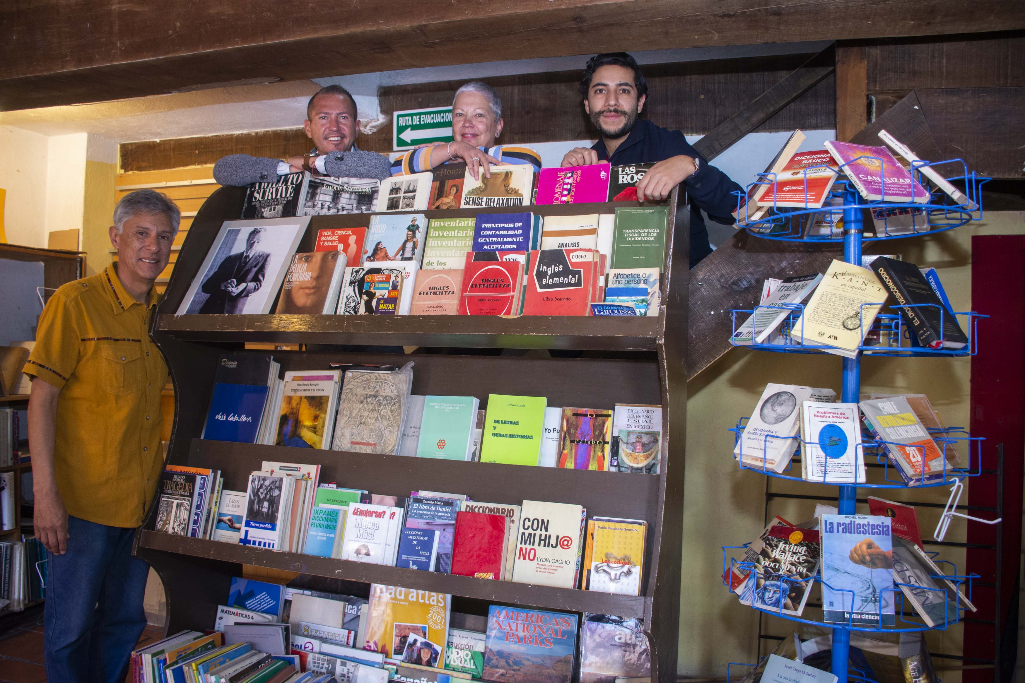 Al rescate, nuevos dueños mantienen abierta la librería “Rulfo” 