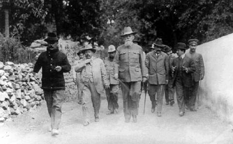 Carranza visitaba "El Piojito"