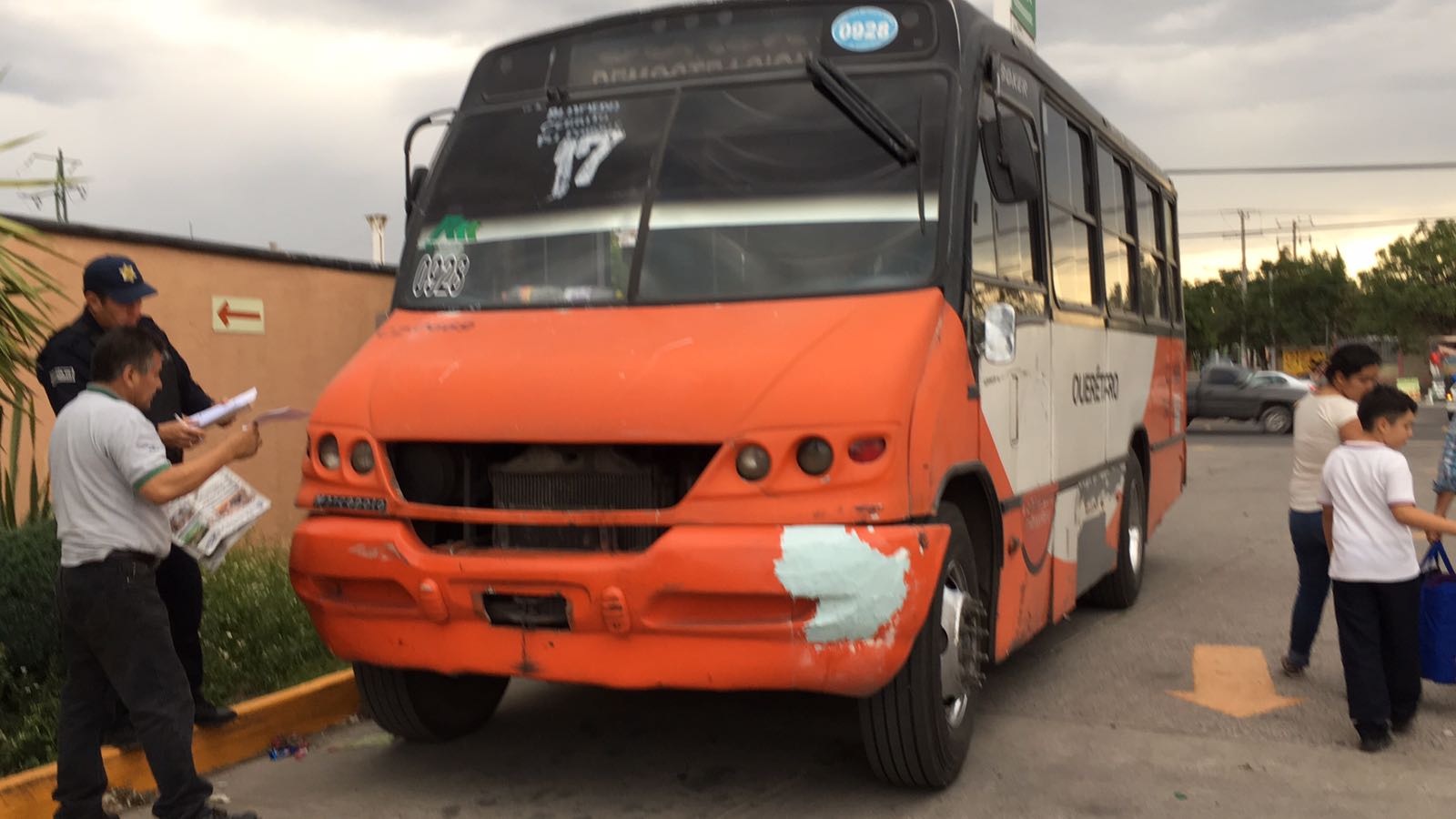Violento asalto a transporte público