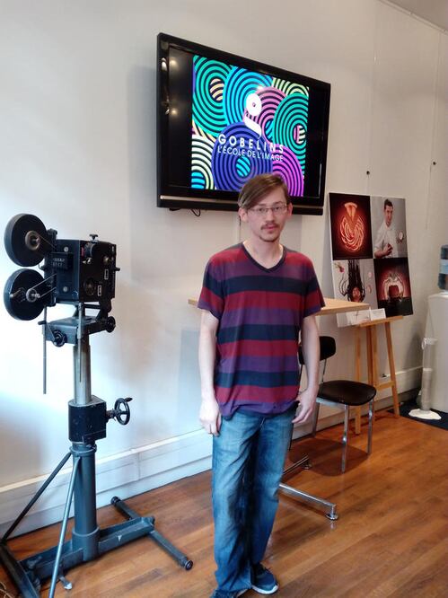 Diego Torres aplicó a un programa en Gobelins para estudiar animación digital en París; sólo fueron seleccionados 21 jóvenes de 17 nacionalidades distinta (CARLA MARTÍNEZ. EL UNIVERSAL)