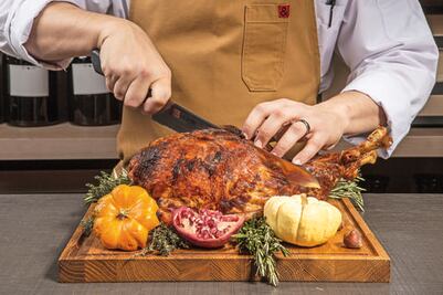 Disfruta un pavo prenavideño