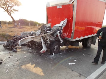 Deja un lesionado choque por alcance