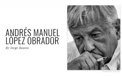 AMLO, entre los 100 líderes de la revista Time