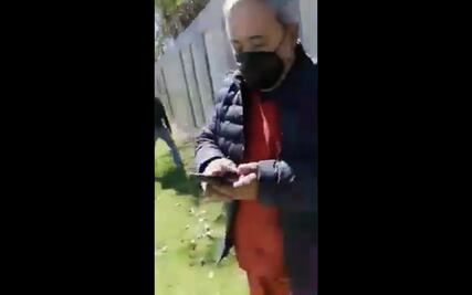 "¡Yo lo vi, señor; yo lo vi!", grita ciudadano a médico, presunto responsable de un accidente