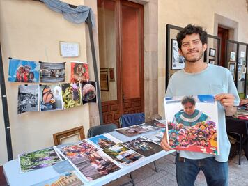 Gerardo, en busca de convertirse “en un gran fotógrafo” 