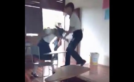 Joven golpea a su compañera en escuela de Quintana Roo