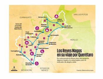 La ruta de los Reyes Magos