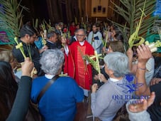 Domingo de Ramos se vive con fe y devoción en Querétaro