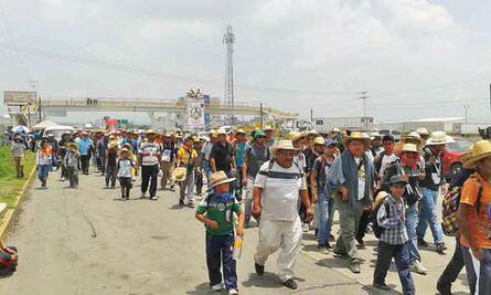 En un día se triplicó número de peregrinos 