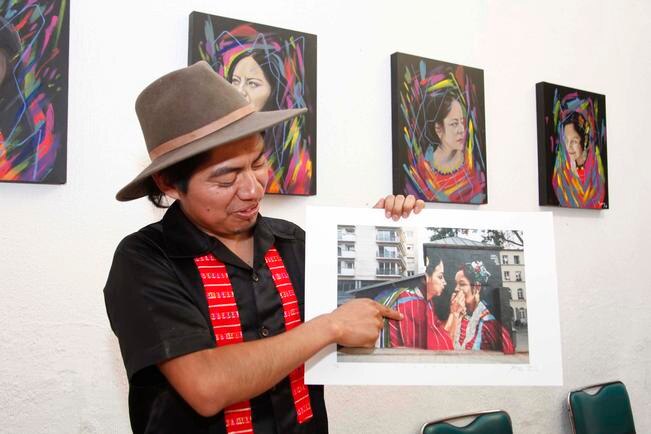 “Desagradable que  gobierno  dé la espalda”: artista triqui