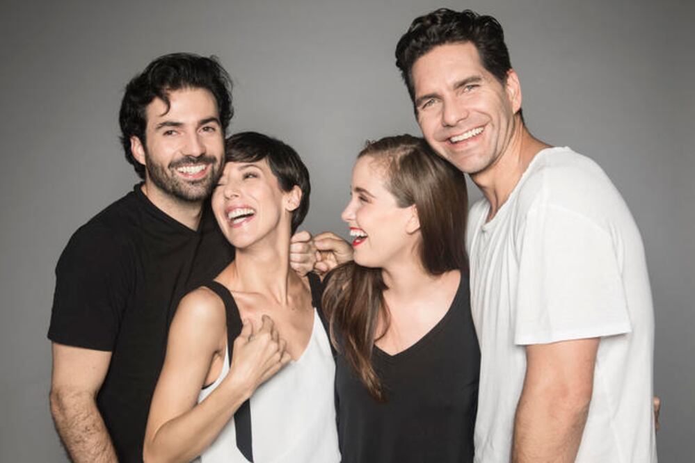Pablo Cruz, Natasha Dupeyrón, Fernanda Borches y Araph Bethke (CORTESÍA)