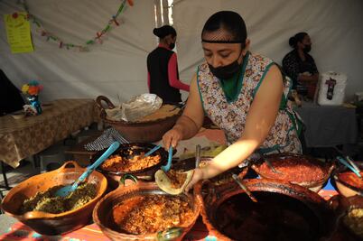 Realizan Tercer Festival de la Gordita y la Dobladita en la comunidad de El Carrizo