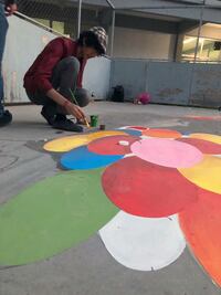 Indulgencia invita a usar la técnica Madonnari