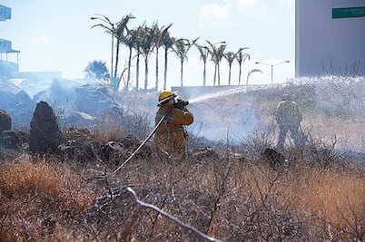 Vulnerables a incendios, 10 mil lotes 