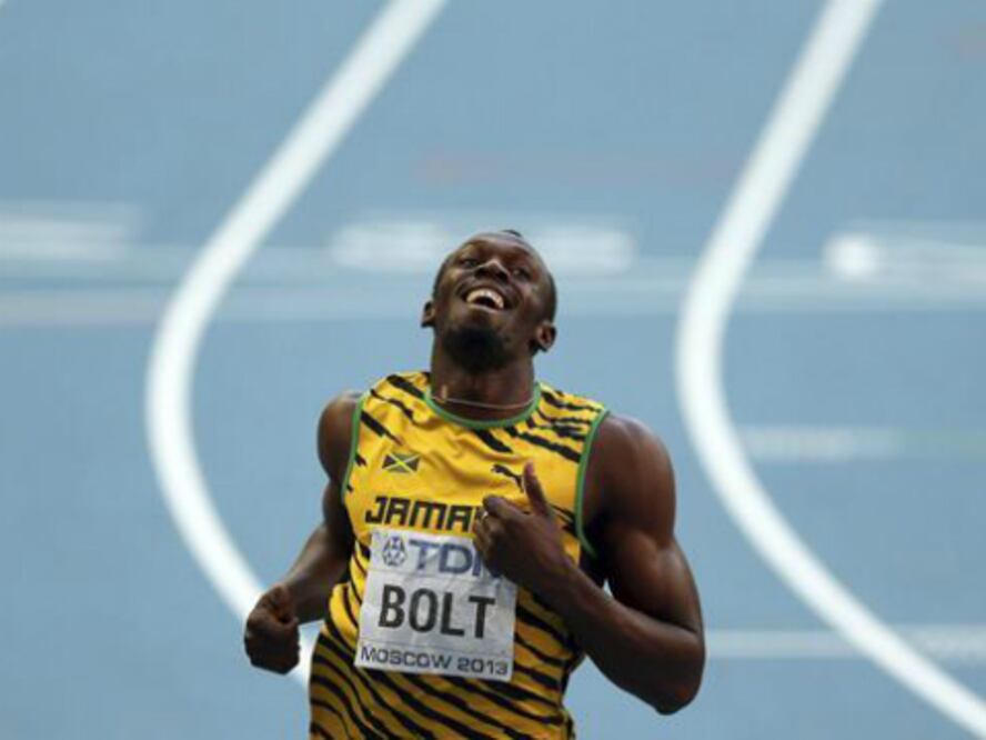 Bolt, en la final de los 200
