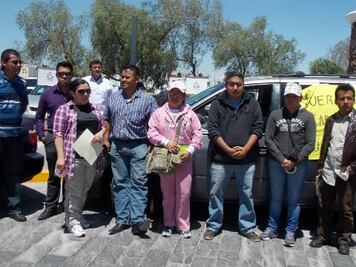 Protestan ex policías de Corregidora