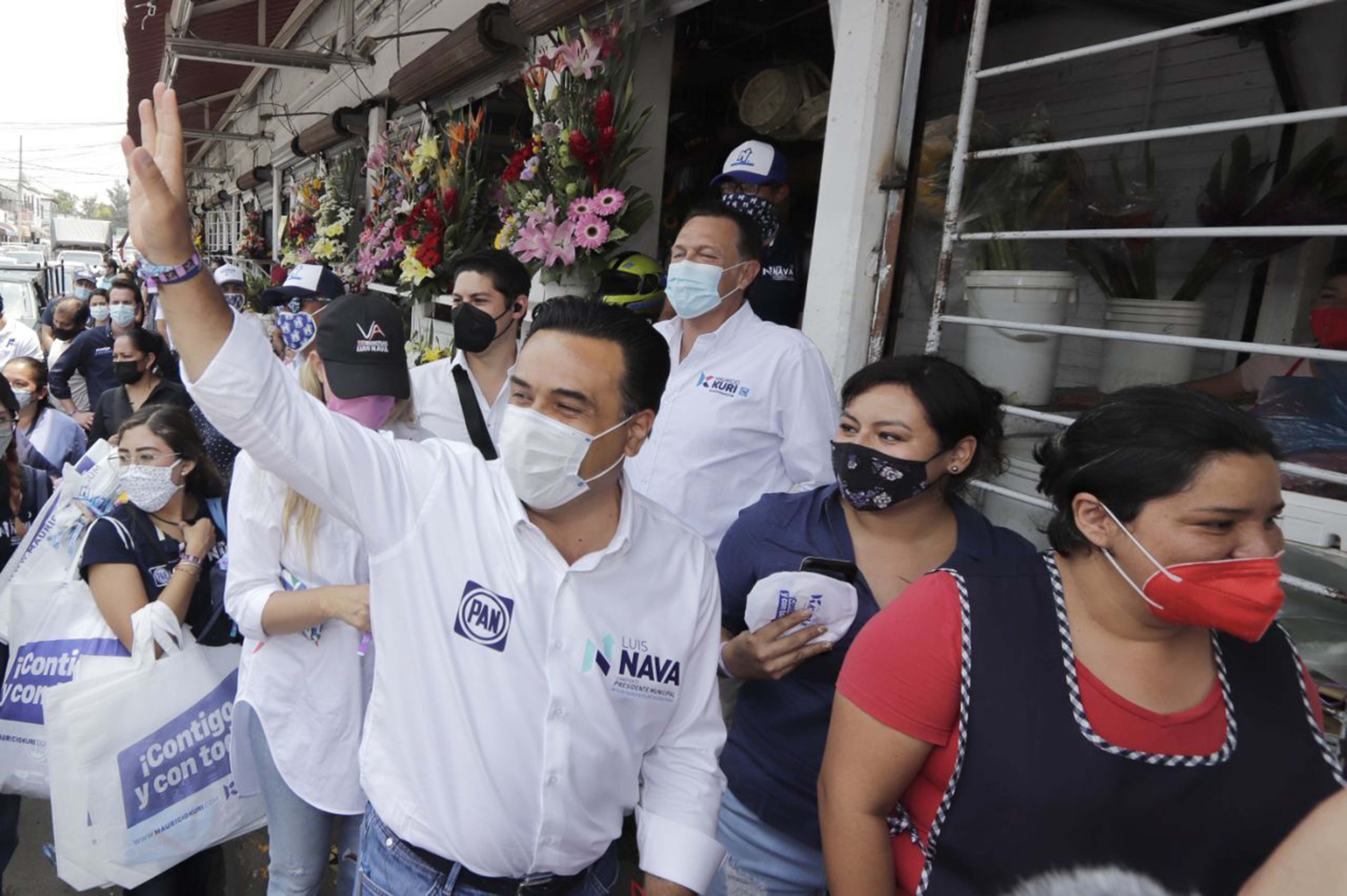 Luis Nava niega "derroche" de recursos en campaña a la presidencia municipal
