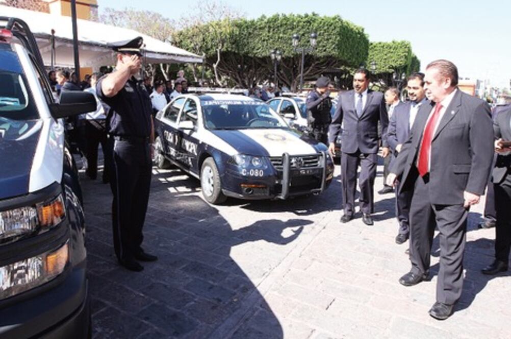 Invierten 6 mdp en equipo  para elementos de Corregidora