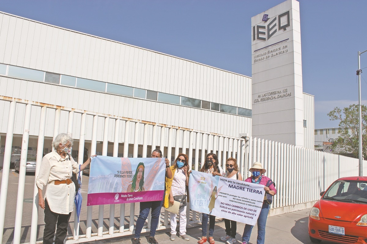 Registran a la Madre Tierra como candidata