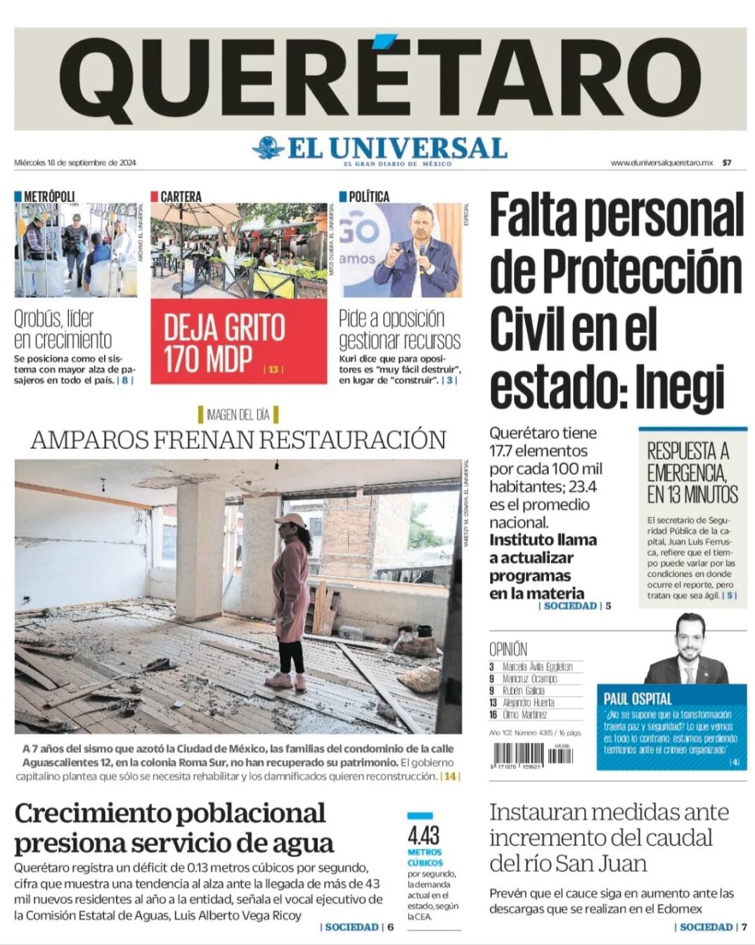 Foto: El Universal Querétaro