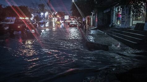 Lluvia azota diferentes municipios del estado