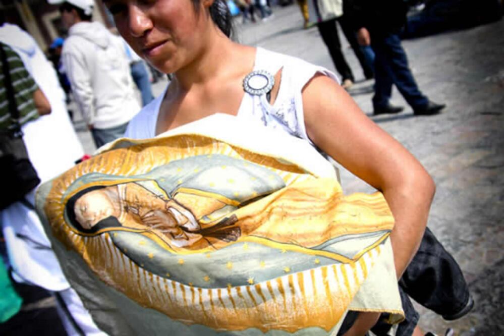 Celebran a la Virgen de Guadalupe