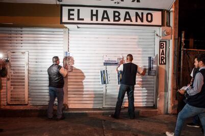 Crónica de un operativo de seguridad en "El Habano"